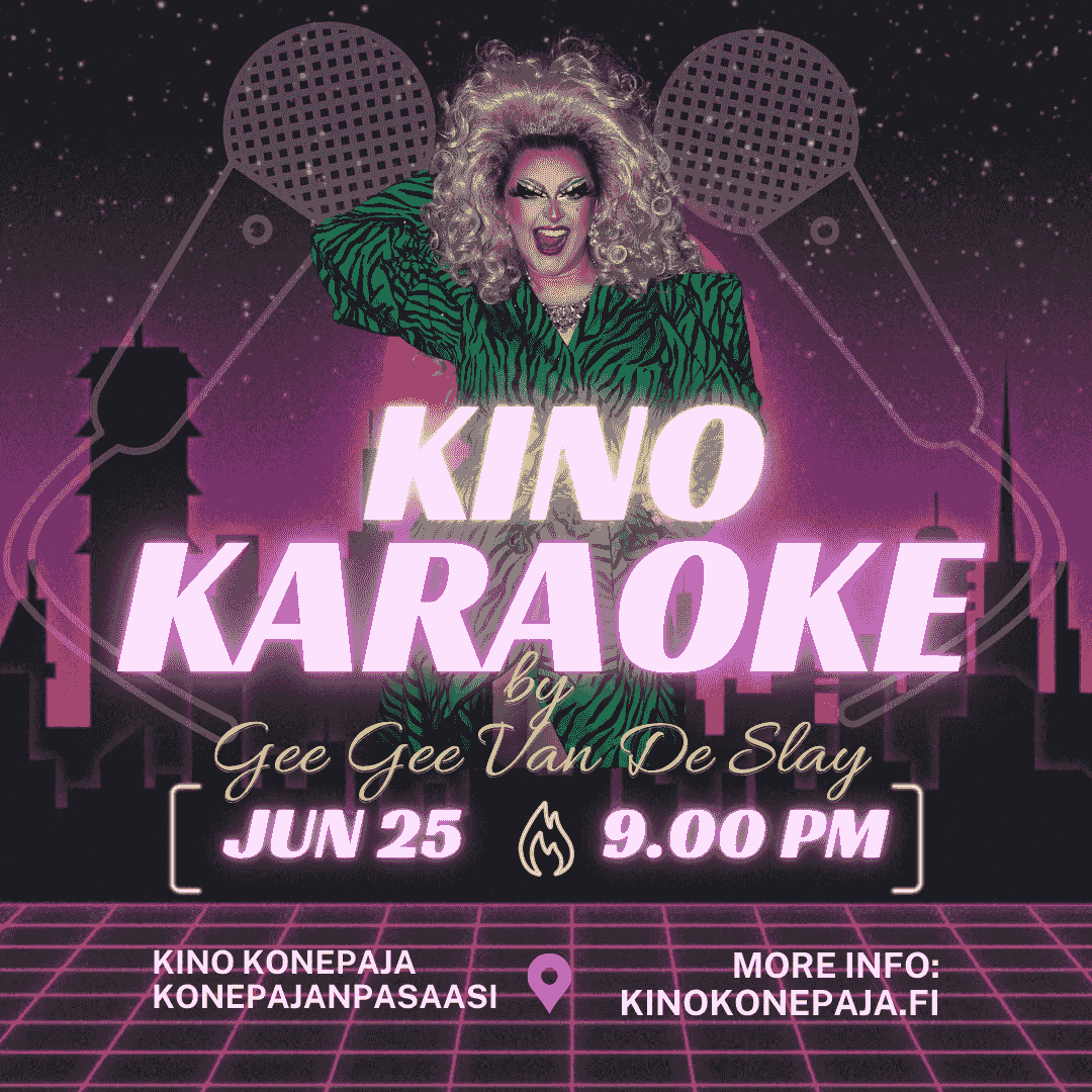 Kino Karaoke - HELSINKI, 25.6.2025