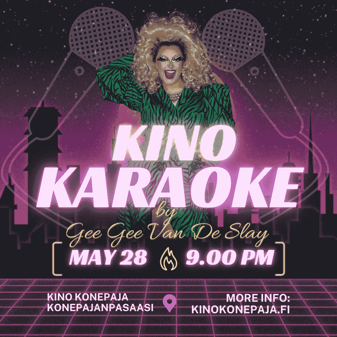 Kino Karaoke - HELSINKI, 28.5.2025