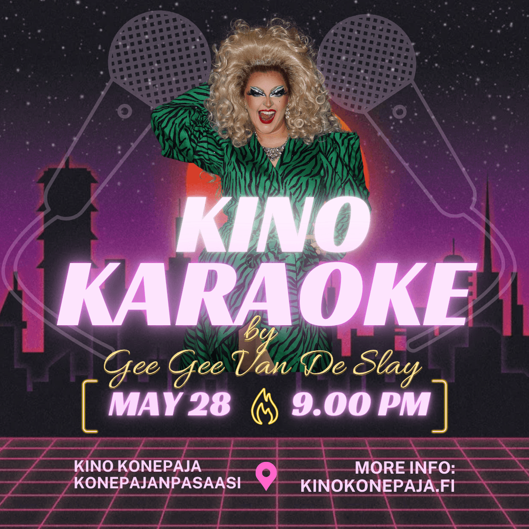 Kino Karaoke - HELSINKI, 28.5.2025